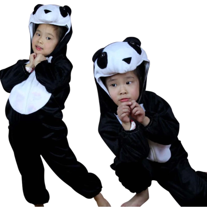 Nessiworld Çocuk Panda Kostümü 4-5 Yaş 100 cm