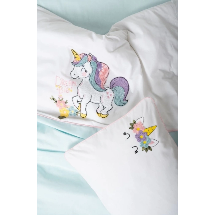 Nessiworld Cotton Box Punch Nakışlı Bebek Nevresim Takımı Dolly