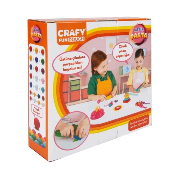 Nessiworld Crafy Nefis Pasta Oyun Hamur Seti 17 Parça 200 gr.