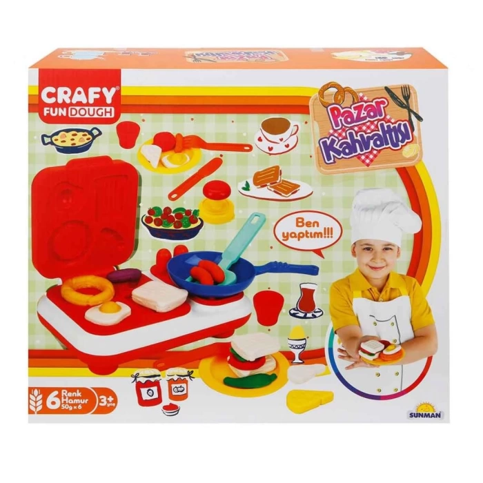 Nessiworld Crafy Pazar Kahvaltısı Oyun Hamuru Seti 23 Parça