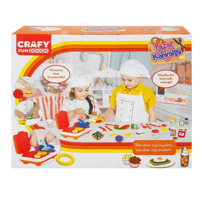 Nessiworld Crafy Pazar Kahvaltısı Oyun Hamuru Seti 23 Parça