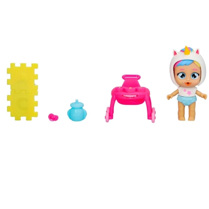 Nessiworld CYP05000 Cry Babies Play Time Mini Dreamy Bebek ve Yürüteci