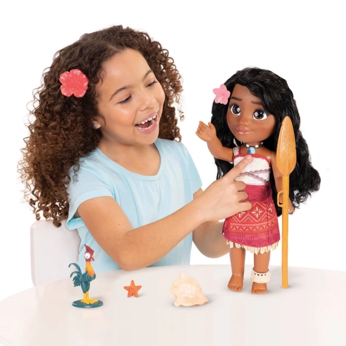 Nessiworld Disney Moana 2 Şarkı Söyleyen Büyük Moana Bebek 38 cm