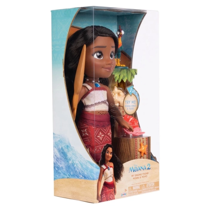 Nessiworld Disney Moana 2 Şarkı Söyleyen Büyük Moana Bebek 38 cm