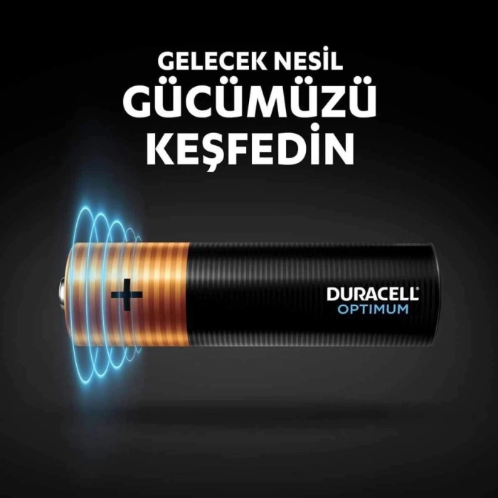 Nessiworld Duracell 4Lü Optimum AA Kalem Pil