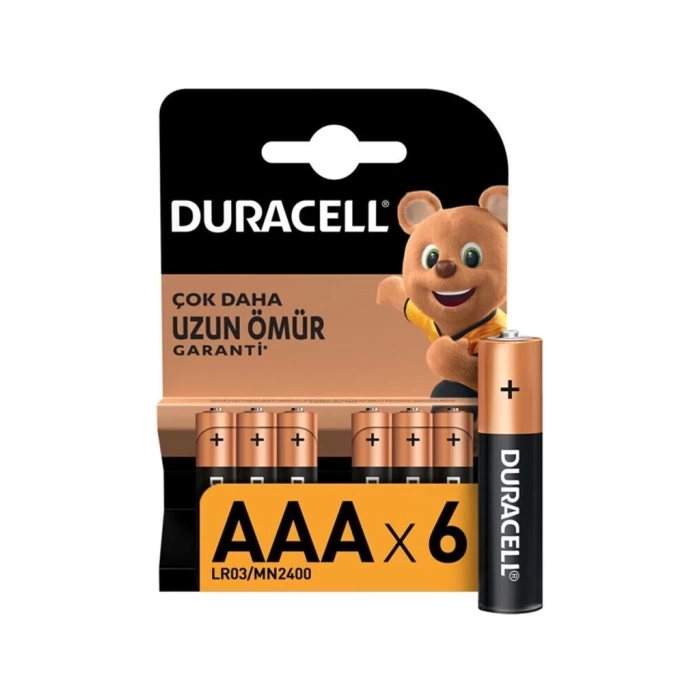 Nessiworld  Duracell 6Lı AA Kalem Pil
