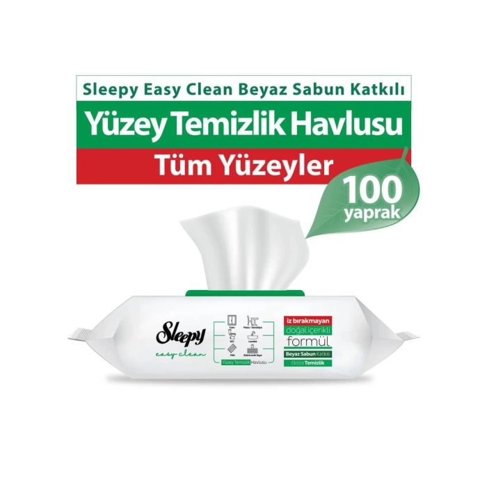 Nessiworld  Easy Clean Yüzey Temizlik Havlusu 100 Adet