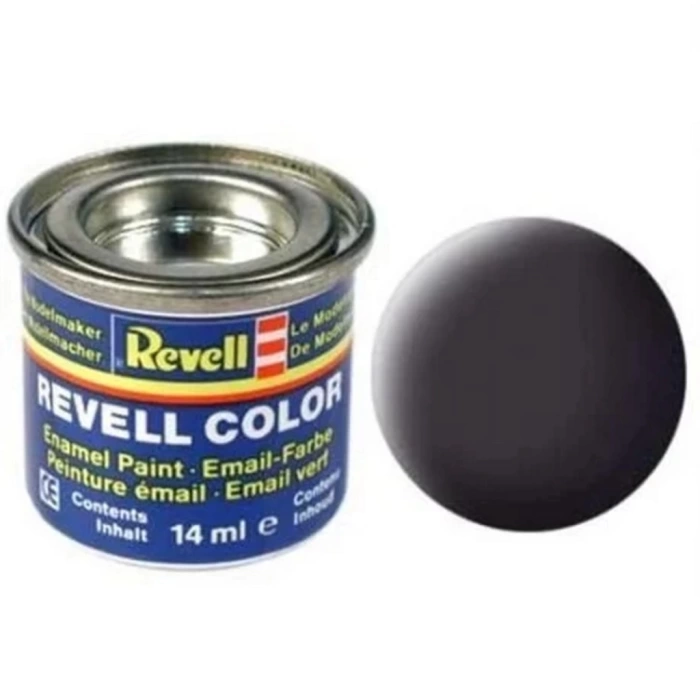 NessiWorld Email Color - Tar Black - Mat - Boya 14 ml