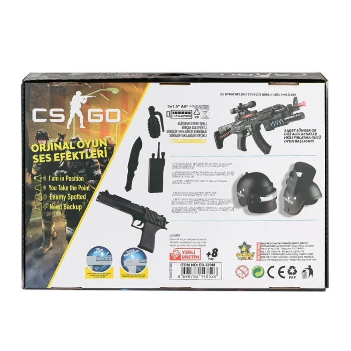 Nessiworld  ER-120M CDGO Mini Set - Erdem Oyuncak