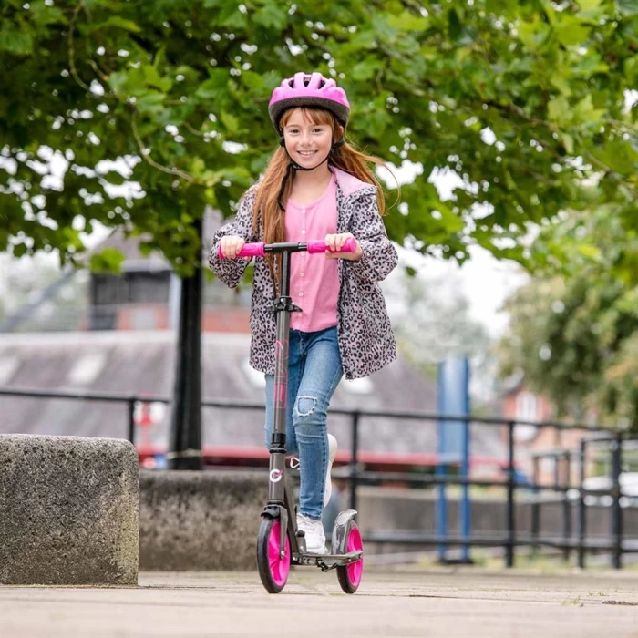 Nessiworld Evo 2 Tekerlekli Flexi Max Pembe Scooter