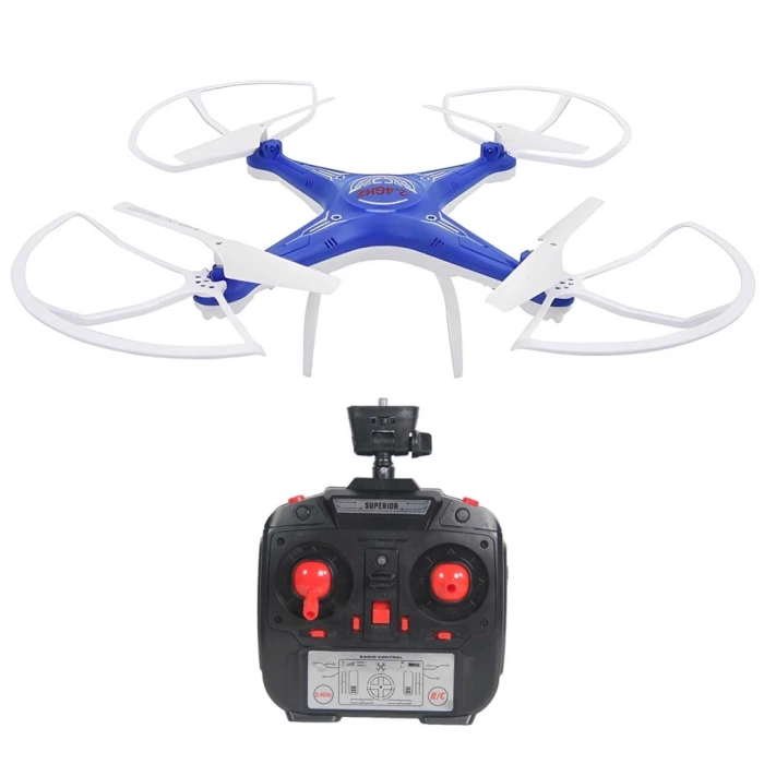 NessiWorld F661 Drone 6 Kanal Kumandalı Wi-Fi Kameralı Quad Copter