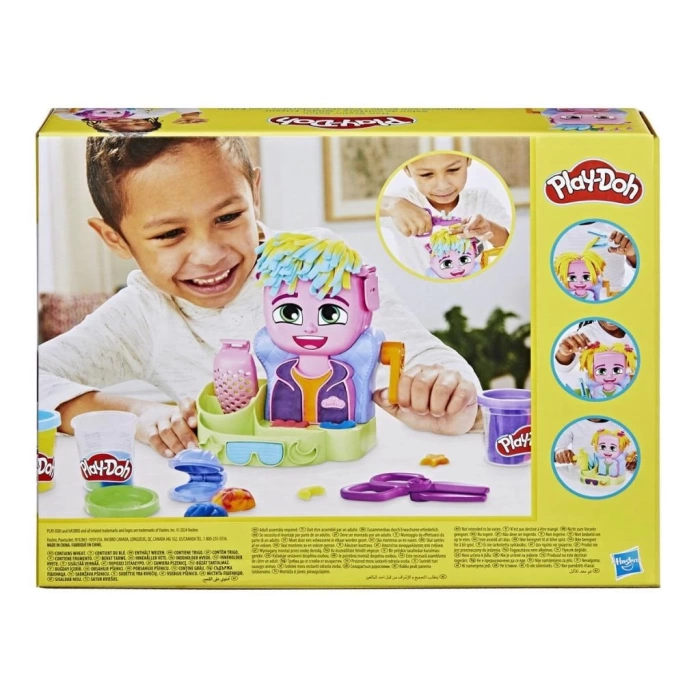 Nessiworld  F8807 Play-Doh Renkli Kuaför Salonu+3 yaş
