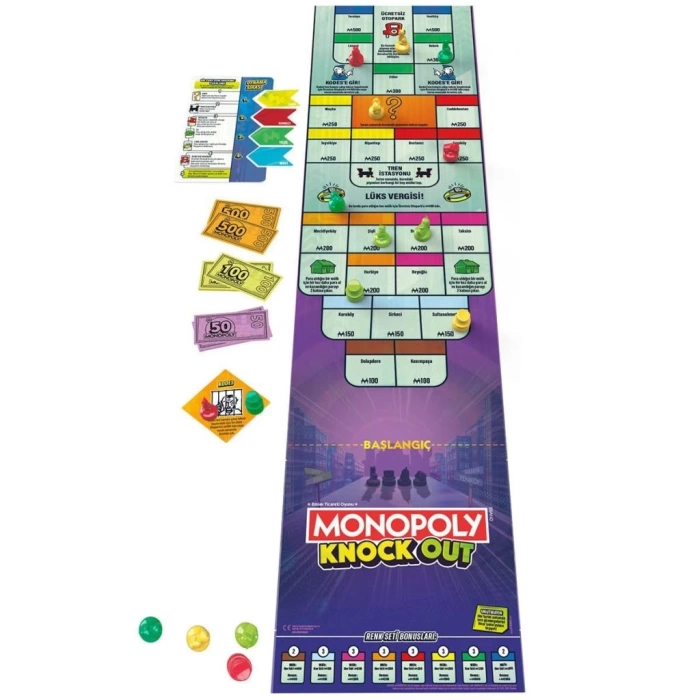 Nessiworld F8995 Monopoly Knockout