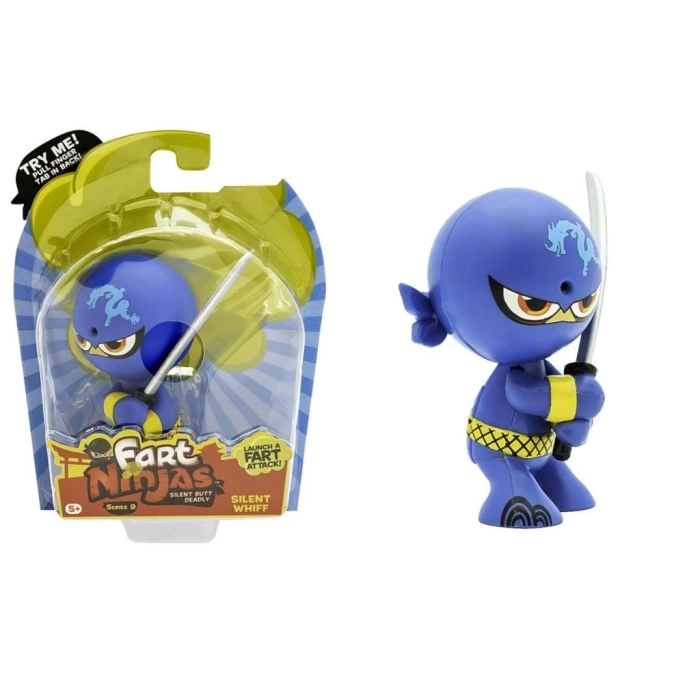 Nessiworld FAN02001 Fart Ninja Gaz Çıkaran Figür - Sensörlü