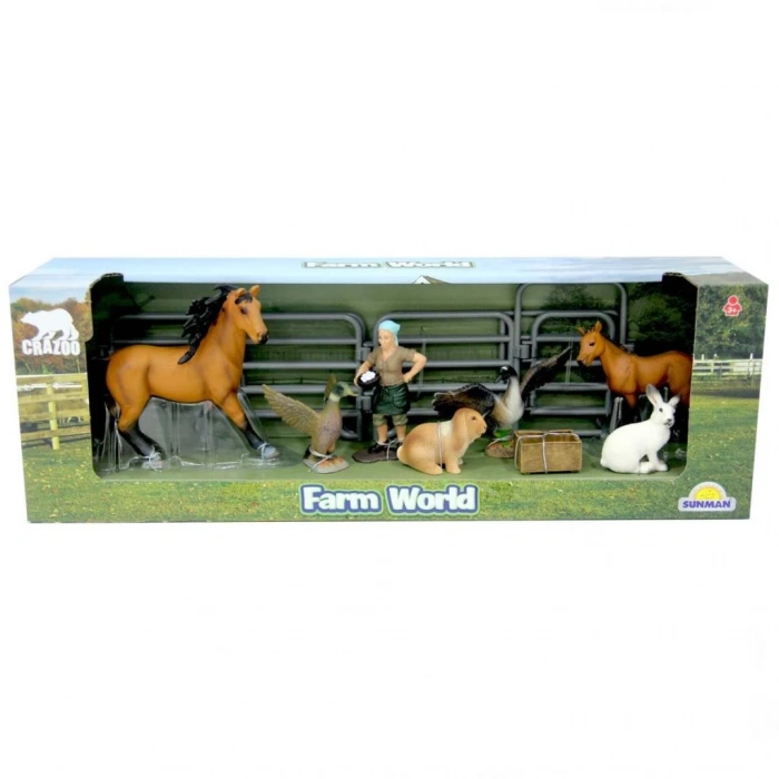 Nessiworld Farm World Çiftlik Hayvanları Oyun Seti