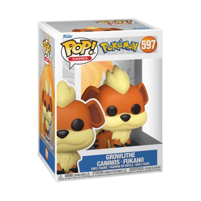 NessiWorld   Figür Games Pokemon Growlithe Caninos Fukano