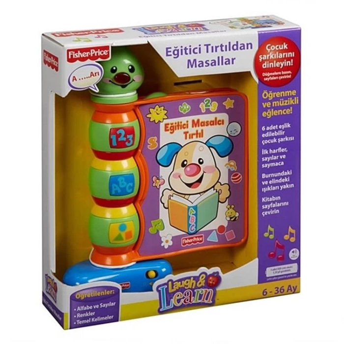 Nessiworld Fisher Price Eğitici Masalcı Tırtıl