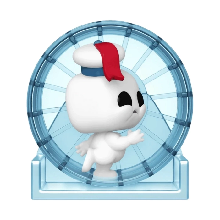 Nessiworld Funko POP Deluxe Ghostbusters - Mini Puft in Hamster Wheel