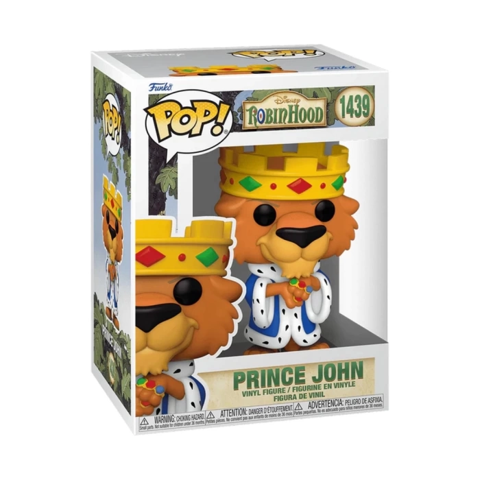 Nessiworld Funko POP Disney: Robin Hood - Prince John