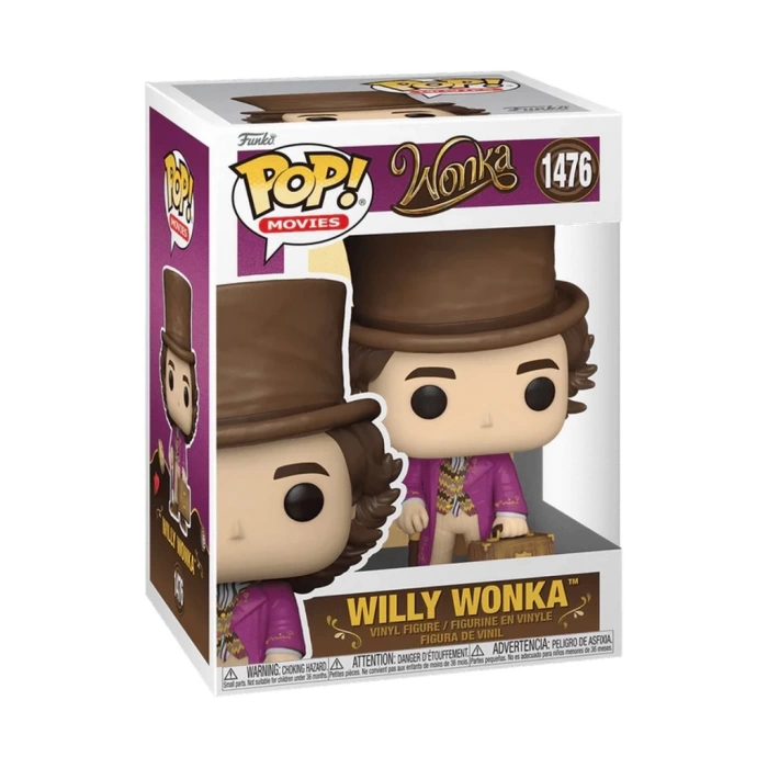 Nessiworld Funko POP Willy Wonka With Brirfcase