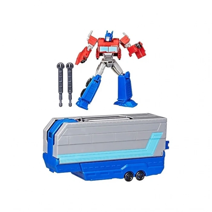 Nessiworld G0750 Transformers Earthspark Optimus Prime Savaş Tırı Oyun Seti