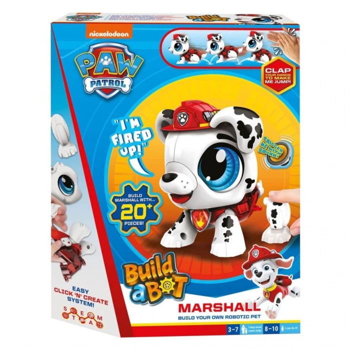 Nessiworld GOLİ 924554 Build a Bot - Paw Patrol - Marshall