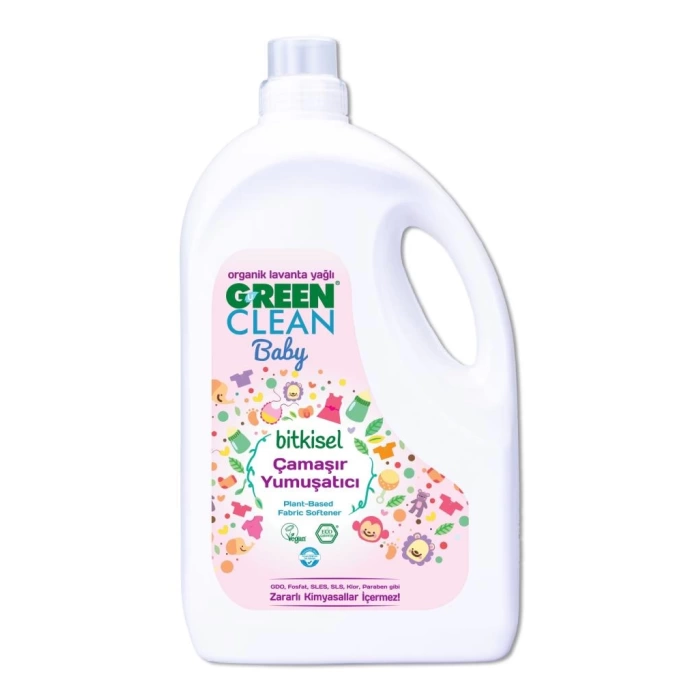 Nessiworld Green Clean Baby Bitkisel Çamaşır Yumuşatıcı 2750 ml