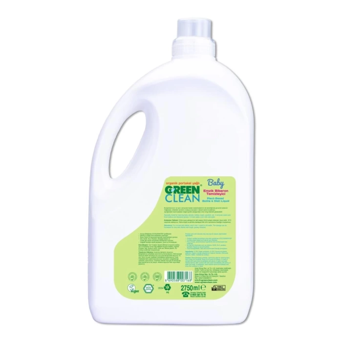 Nessiworld Green Clean Baby Bitkisel Emzik Biberon Temizleyici 2750ml