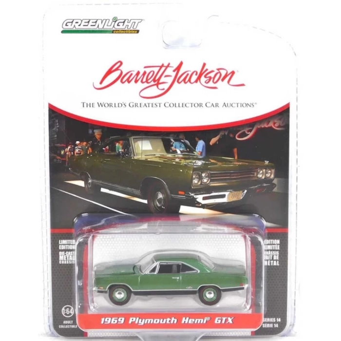Nessiworld  Greenlight 1/64 Barrett-Jackson Series 14- 1969 Plymouth HEMI GTX