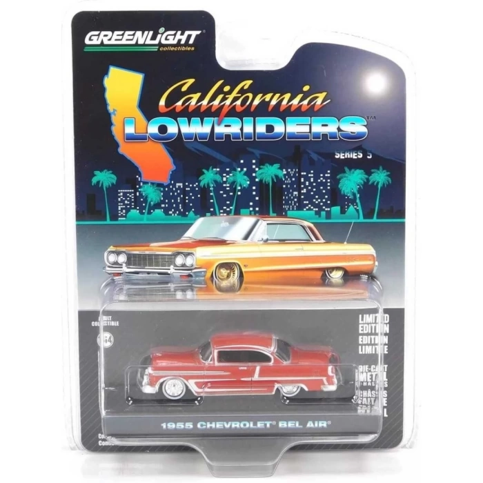 Nessiworld Greenlight 1/64 California Lowriders Series 5 - 1955 Chevrolet Bel Air