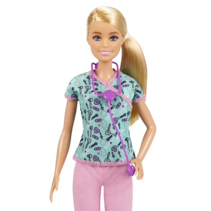 Nessiworld GTW39 Barbie Kariyer Bebekleri Serisi - Hemşire