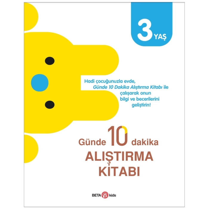 NessiWorld Günde 10 Dakika Alıştırma Kitabı 3 Yaş