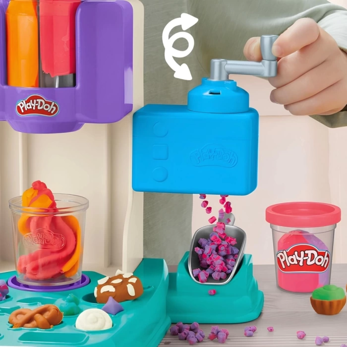 Nessiworld Hasbro Play-Doh Gökkuşağı Girdaplı Dondurma Oyun Seti G0028