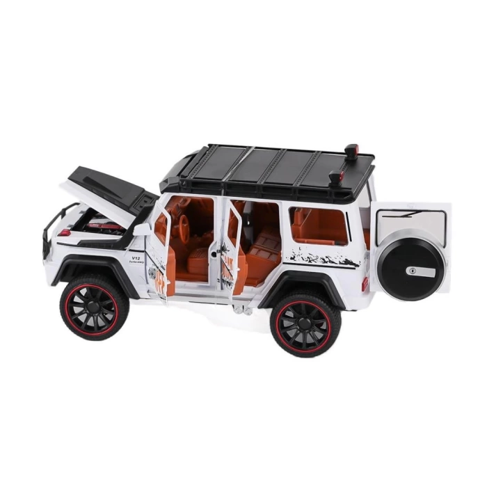 Nessiworld HCL-801PA Sesli Işıklı Buharlı Off Road Jeep 1:22 -Vardem Oyuncak