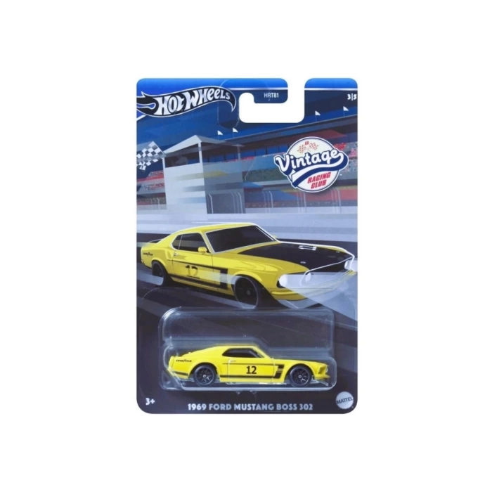 Nessiworld Hot Wheels 1969 Ford Mustang Boss 302 Vintage HRV08