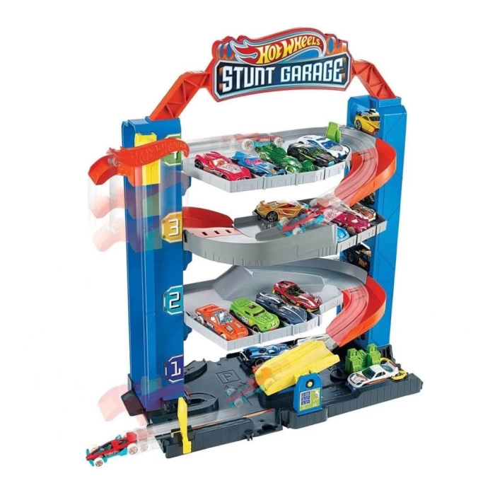 Nessiworld Hot Wheels Maceraya Başlangıç Garajı 4 Katlı GNL70