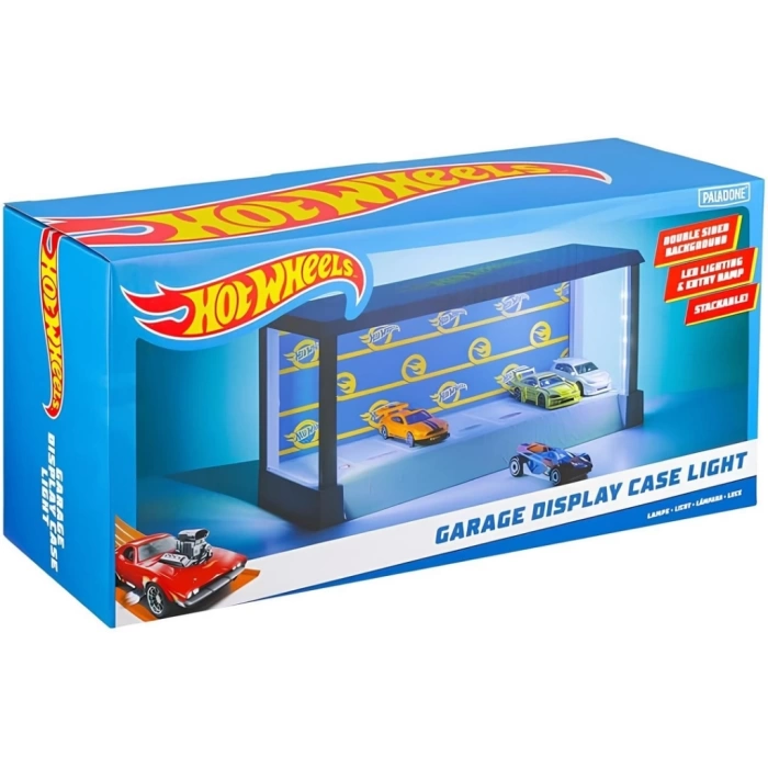 Nessiworld Hot Wheels Paladone Garage Display Case Light