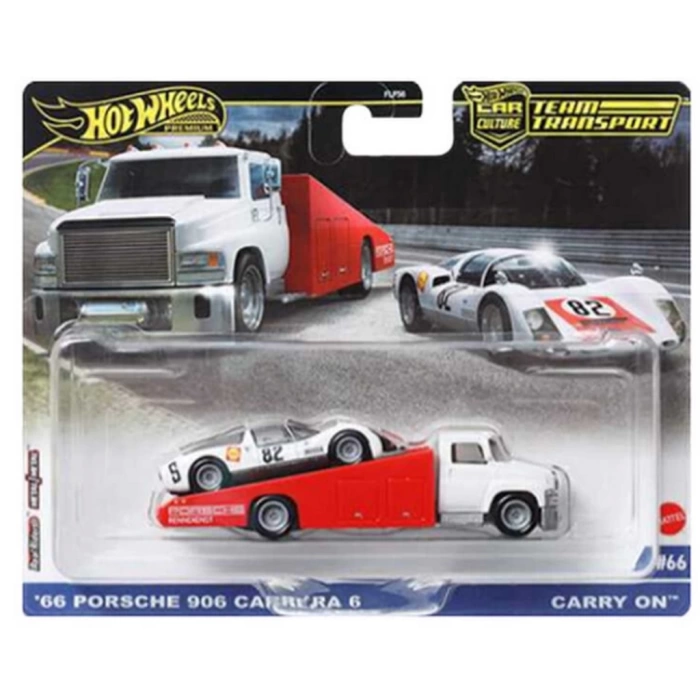 Nessiworld Hot Wheels Team Transport 2024 Mix 2-66 Porsche 906 Carrera 6 HRV47