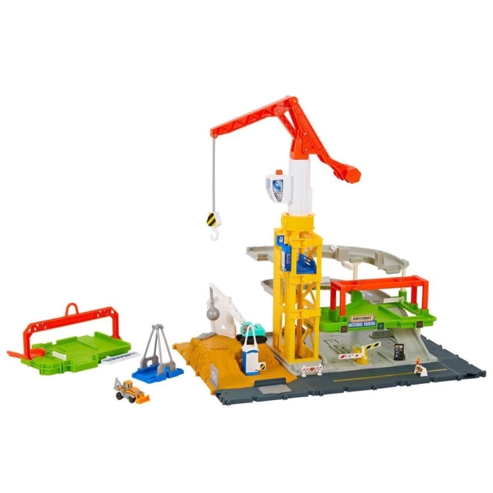 Nessiworld HPD63 Matchbox Aksiyon Sürücüleri Muhteşem İnşaat Alanı Oyun Seti