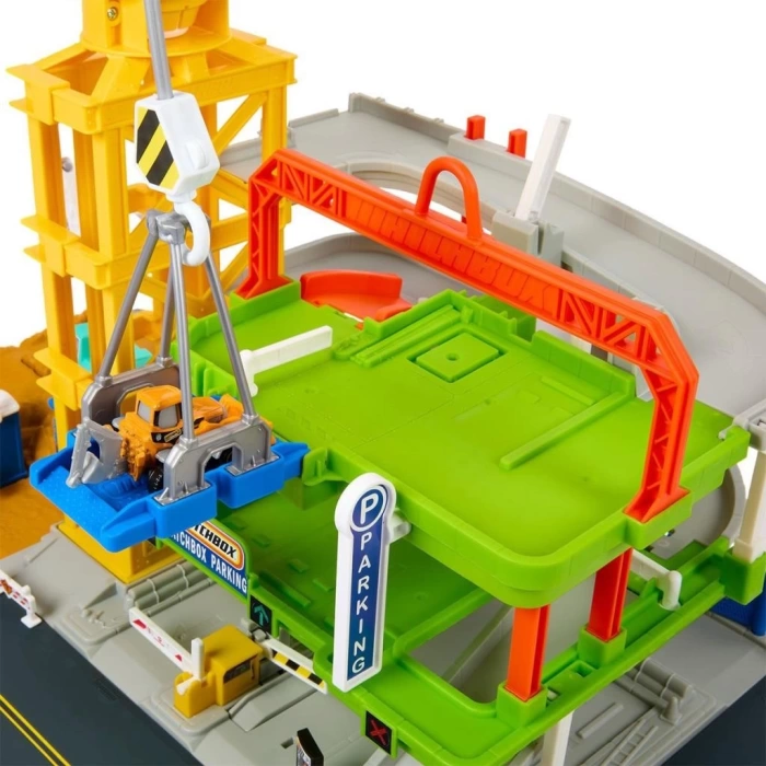 Nessiworld HPD63 Matchbox Aksiyon Sürücüleri Muhteşem İnşaat Alanı Oyun Seti