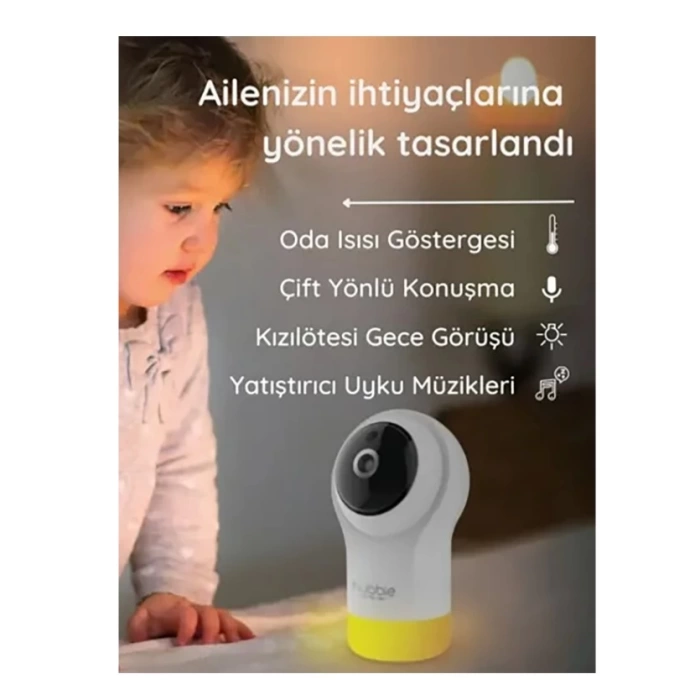 Nessiworld Hubble HBL15 Glow Full HD Wifi Bebek Kamerası