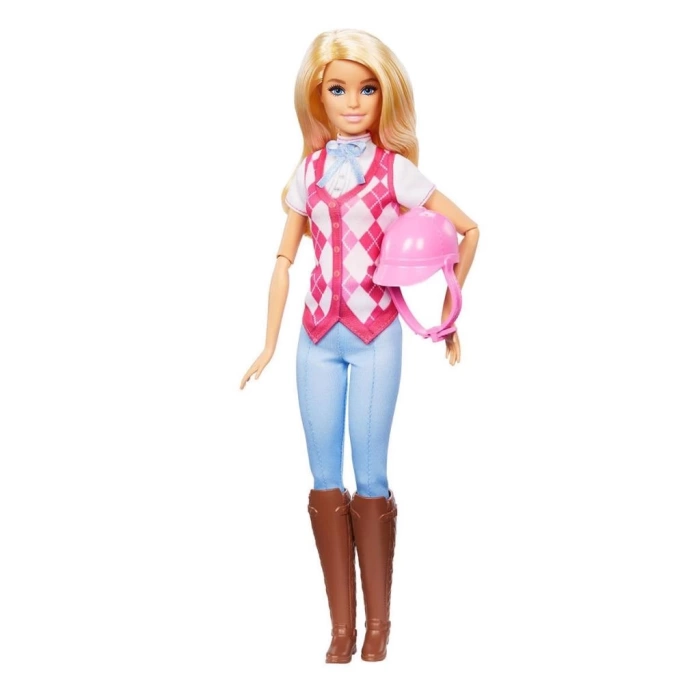 Nessiworld HXJ38 Barbie Binici Bebek - Malibu -Barbie Mysteries: The Great Horse Chase