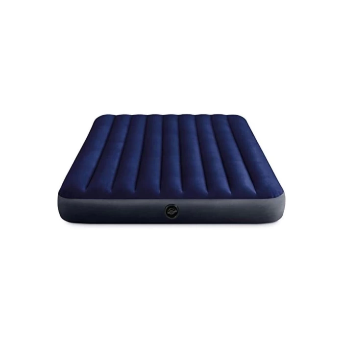 Nessiworld  IKY64765 Intex Queen Dura-Beam Klasik Yatak, Yastık, Pompa Set 152x203x25 cm