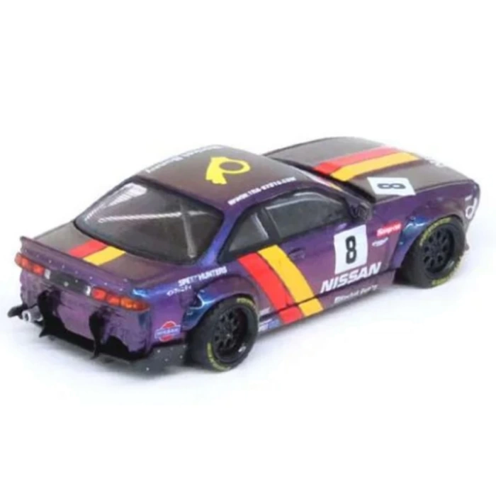 Nessiworld Inno 1/64 Nissan Silvia S14 Boss ROCKET BUNNY Purple