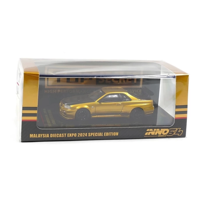 Nessiworld Inno 1/64 Nissan Skyline GT-R (R34) Top Secret Tokyo Auto Salon 2024