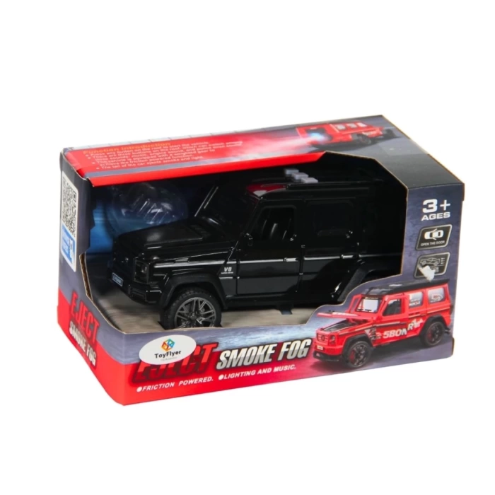 Nessiworld Işıklı Sesli Duman Çıkaran Sürtmeli Jeep BCP-1B