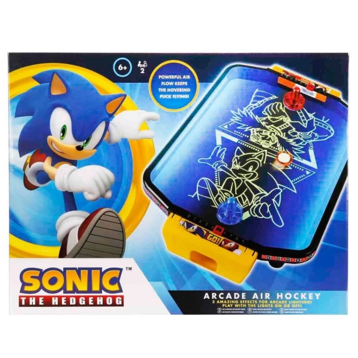 Nessiworld Işıklı Sonic Arcade Masaüstü Hava Hokeyi