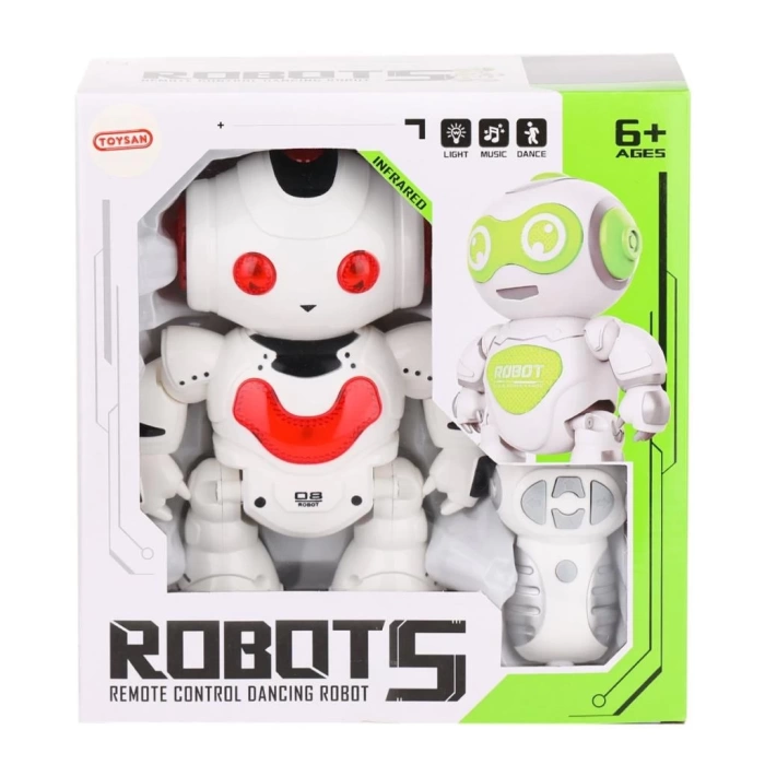 Nessiworld J608-1  Kumandalı Dans Eden Robot -Toysan Oyuncak