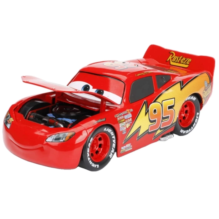 NessiWorld Jada 1/24 JADA Lightning McQueen FreeWheel