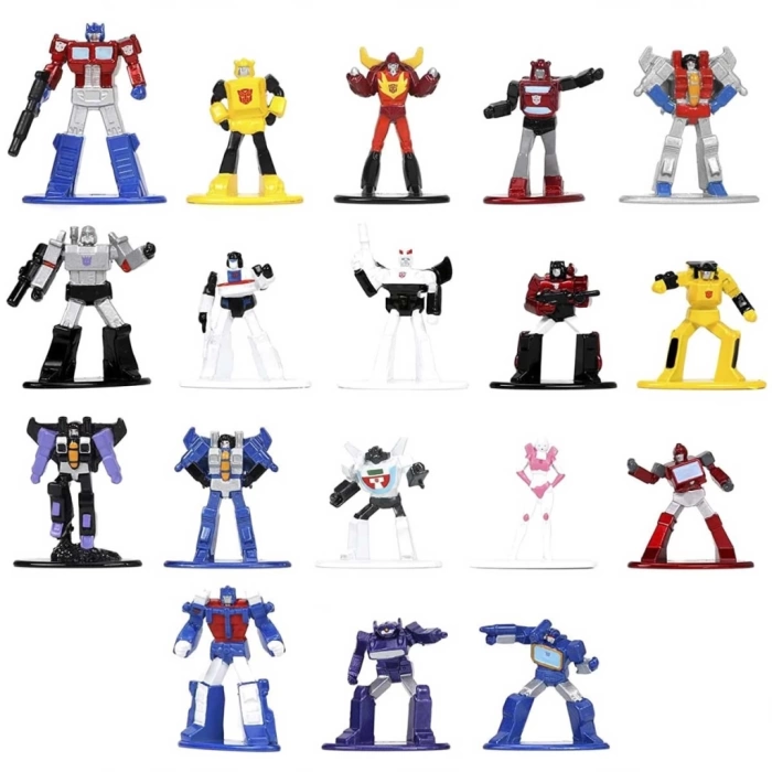 Nessiworld Jada Transformers Nano 18li Metal Figür Seri 1